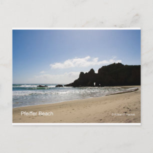 Pfeiffer Beach Big Sur California Products Briefkaart