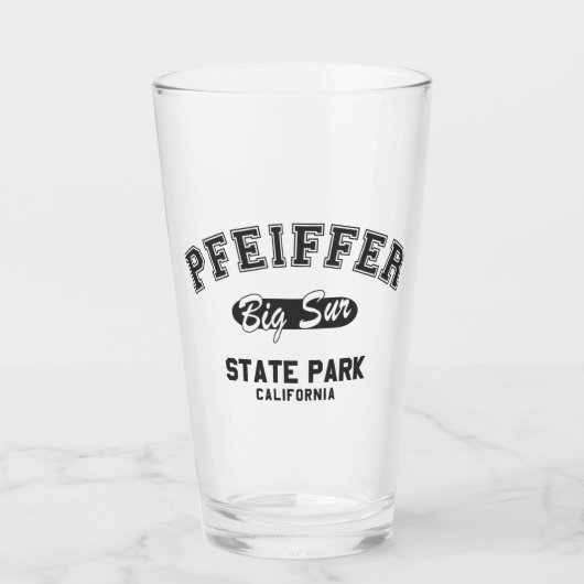Pfeiffer Big Sur State Park, California Glas (Voorkant)
