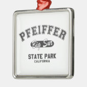 Pfeiffer Big Sur State Park, California Metalen Ornament (Links)