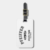 Pfeiffer Big Sur State Park, Californië Bagagelabel (Voorkant verticaal)