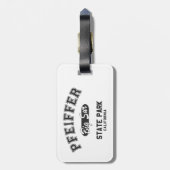 Pfeiffer Big Sur State Park, Californië Bagagelabel (Achterkant verticaal)