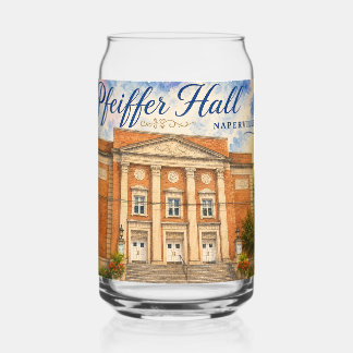 Pfeiffer Hall Theater Naperville Illinois souvenir Blikvorm Glas