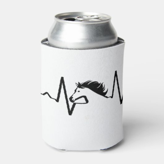 Pferd EKG Blikjeskoeler (Blikje Voorkant)