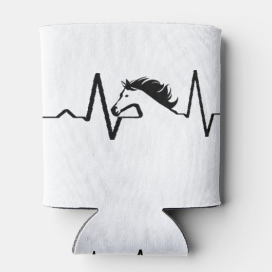 Pferd EKG Blikjeskoeler (Achterkant)