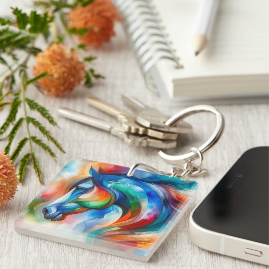 Pferd Sleutelhanger (Voorkant Rechts)