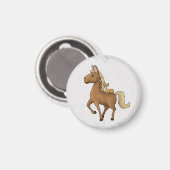 Pferd und Katze Magneet (Voorkant / Achterkant)