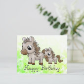 Pferdchen Briefkaart (Staand voorkant)