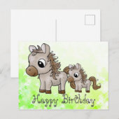 Pferdchen Briefkaart (Voorkant / Achterkant)