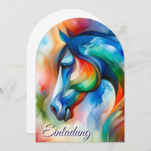 Pferdchen  kaart (Voorkant / Achterkant)