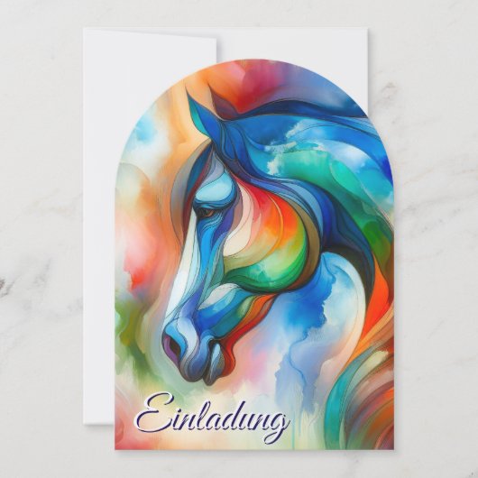 Pferdchen  kaart (Voorkant)