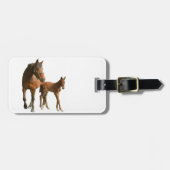 Pferde Bagagelabel (Voorkant horizontaal)