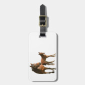 Pferde Bagagelabel (Voorkant verticaal)