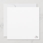 Pferde Karte, Pferdebild Aquiarell, Grusskarte (Achterkant)