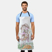 Pferde Kochschürtze Osterbild Pferd und Hase Schort (Gedragen)