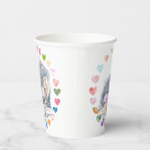 Pferde Pappbecher für Kindergeburtstag Papieren Bekers (Rechts)