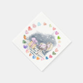 Pferde-Partyserviette, Pony Party Servet (Hoek)