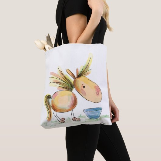 Pferde Tasche mit süssem Pony Tote Bag (Dichtbij)
