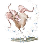 Pferdegeschenkanhänger, Kindergeburtstag, Pferd, Bedankjes Labels