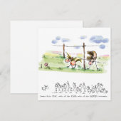 Pferdekarte – Grusskarte für Pferdeliebhaber Feestdagenkaart (Voorkant / Achterkant)