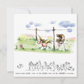 Pferdekarte – Grusskarte für Pferdeliebhaber Feestdagenkaart (Voorkant)