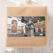 Pferdeschwemme Salzburg Oostenrijk Etiket (Insitu)