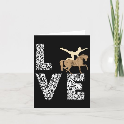 Pferdesport Reitsport Pferdenar Vaulting Horses A Kaart (Voorkant)