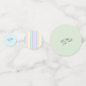 Pferdetischdekoration, Kindergeburtstag, PonyParty Confetti (Achterkanten)