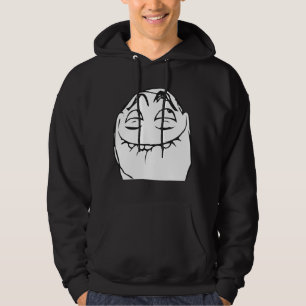 PFFTCH Laughing Rage Face Comic Meme Hoodie