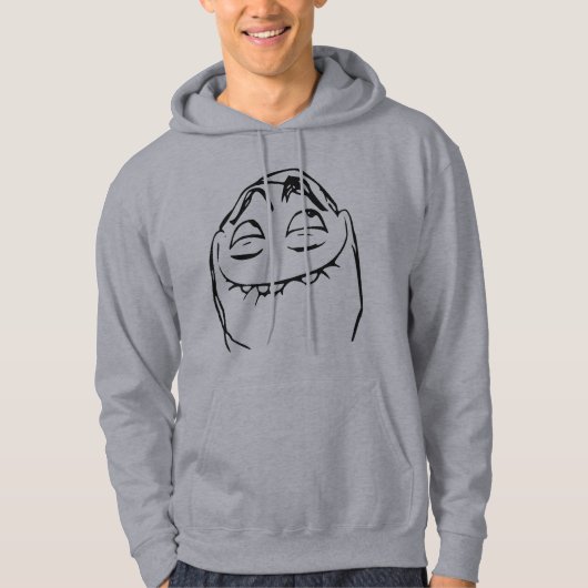 PFFTCH Laughing Rage Face Comic Meme Hoodie (Voorkant)