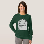PFFTCH Laughing Rage Face Comic Meme T-shirt (Voorkant volledig)