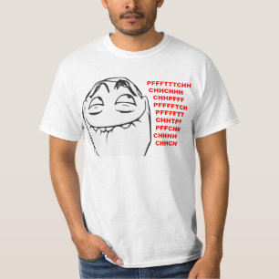 PFFTCH Laughing Rage Face Comic Meme T-shirt