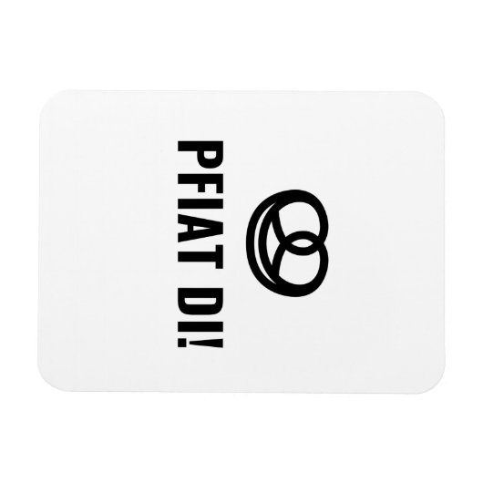 Pfiat di magneet (Horizontaal)