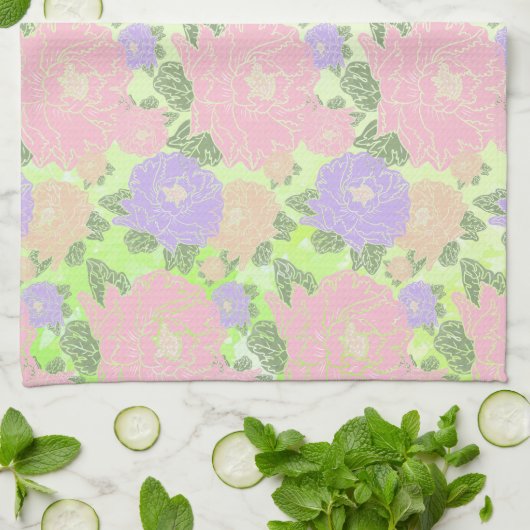 pfingstroen geschirrtuch theedoek (Gevouwen)