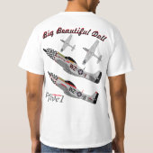 PFive1 P-51 "Big Beauful Doll 78th" 1st T-shirt (Achterkant)