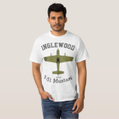 PFive1 P-51 Mustang Inglewood T-shirt (Voorkant volledig)