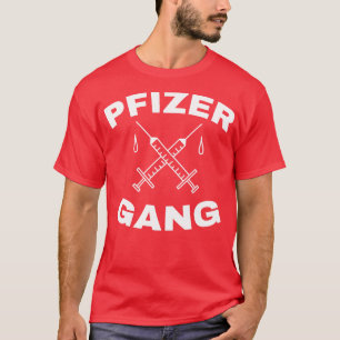 Pfizer Gang Grappig Vaccin T-shirt