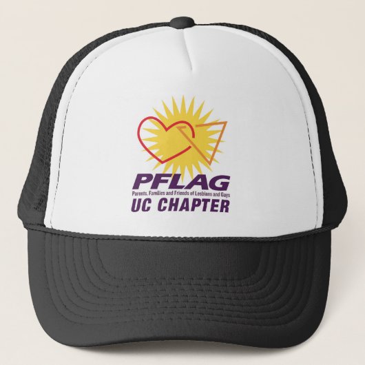 PFLAG UC Trucker Hat Trucker Pet (Voorkant)