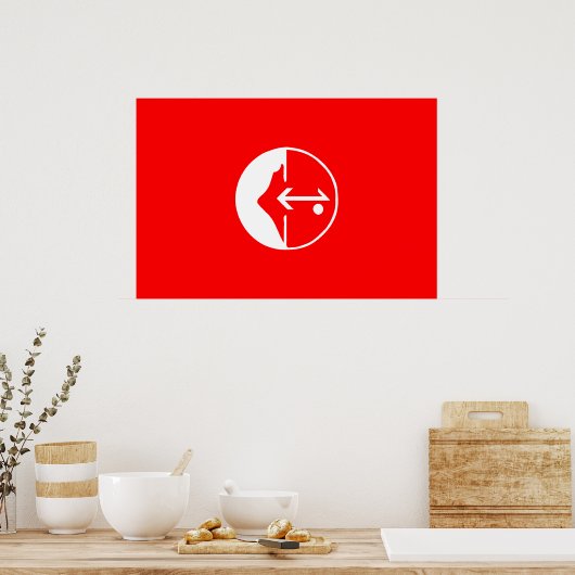 Pflp, Colombia Politieke vlag Poster (Keuken)
