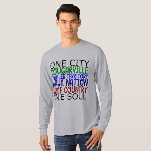 Pflugerville Strong HS Pride T-shirt (Voorkant volledig)