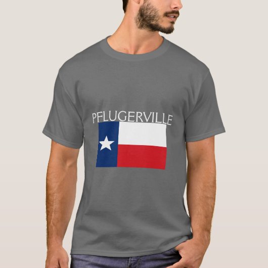 Pflugerville, Texas T-shirt (Voorkant)