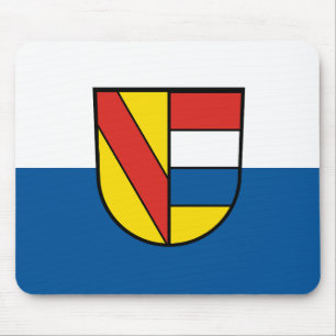 Pforzheim vlag stad Duitsland symbool embleem leeu Muismat