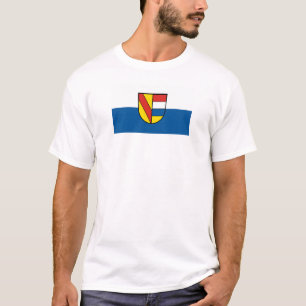 Pforzheim vlag stad Duitsland symbool embleem leeu T-shirt