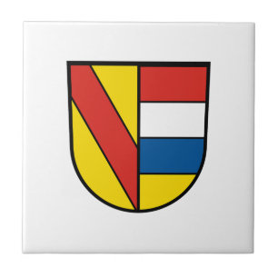 Pforzheim vlag stad Duitsland symbool embleem leeu Tegeltje
