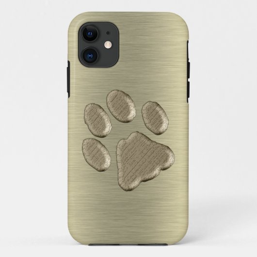 Pfötchen gold *-* Case-Mate iPhone case (Achterkant)