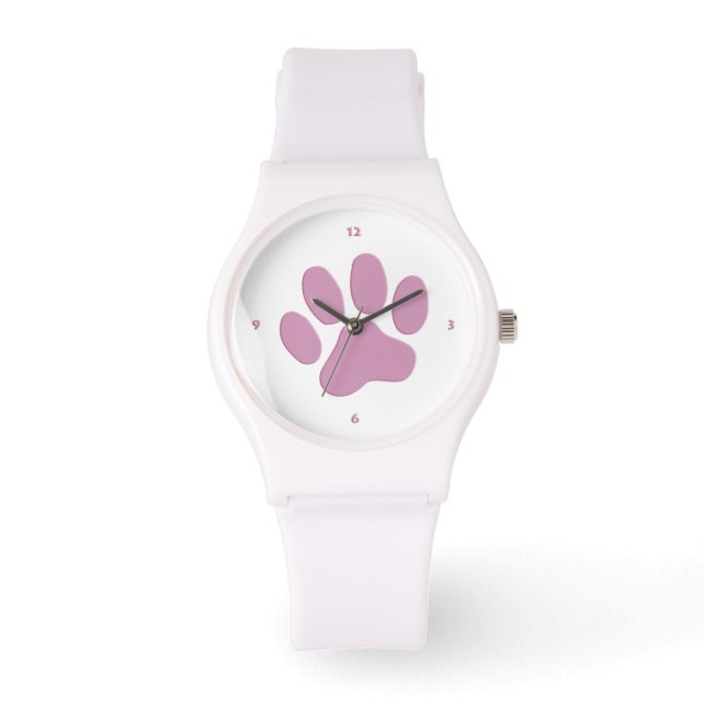 PFOTE in PINK Horloge (Voorkant)