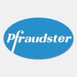 Pfraudster - Pfizer Classic Logo Parodie Stickers