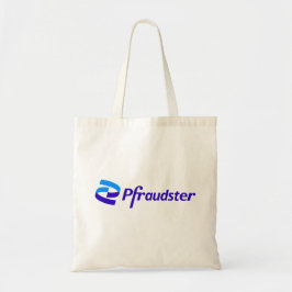 Pfraudster - Pfizer Logo Parodie Canvas tas