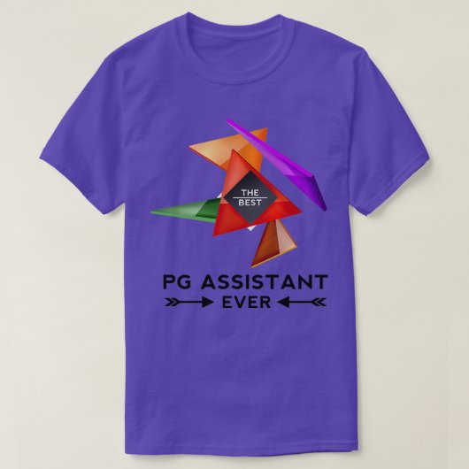 PG ASSISTANT NICE-ONTWERP VOOR U T-SHIRT (Design voorkant)