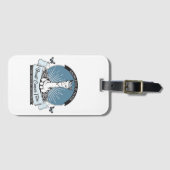 PG-bagagelabel; meerdere kleuren Bagagelabel (Voorkant (horizontaal))