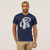 PG gedeprimeerd wit T-shirt (Voorkant volledig)